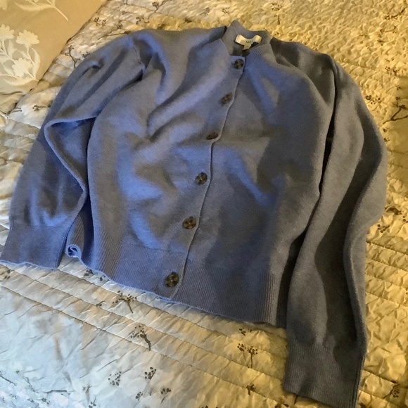 Blue Cardigan M&S M - Picture 1 of 3